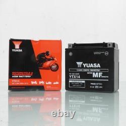 Batterie SLA Yuasa pour Moto Honda 750 XRV Africa twin 1993 à 2003 Neuf