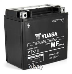 Batterie SLA Yuasa pour Moto Honda 750 XRV Africa twin 1993 à 2003 Neuf