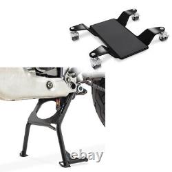 Béquille centrale + range moto pour Honda Africa Twin XRV 750 93-03 noir