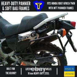 Cadre sacoche latérale MTT Honda XRV 750 Africa Twin RD07 1993-2000 16 mm