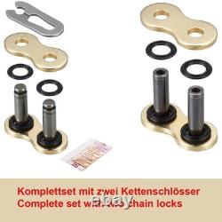 DID Kit Chaîne Couronne X-Ring VX3 Pour Honda XRV 650 Africa Twin PD03 1988-1990