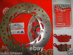 Disque Frein BREMBO + Plaquettes Arrière Honda 750 XRV Africa Twin 9002 7A5