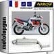 Echappement Approuve Paris Dacar Arrow Pour Honda Xrv 750 Africa Twin 1992 92