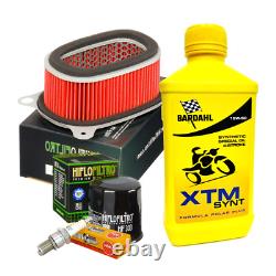 Entretien Bardahl XTM 15W50 Filtre à Huile Air Bougies Honda XRV Africa Twin 750