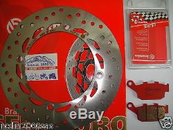 Force Frein Brembo + Plaquettes Arrière Honda 750 XRV Africa Twin 9002 7A5