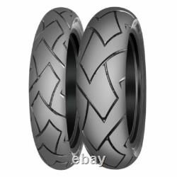 Gommes 90/90-21-54v 140/80-17-69v Mitas Terraforce Honda Xrv 750 Africa Twin