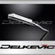 Honda Xrv750 Africa Twin 1993-2003 Echappement Silencieux 320mm Tri-ovale Inox