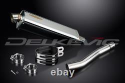 Honda XRV750 Africa Twin 1993-03 Echappement KIT-Silencieux 420mm Tri-Ovale Inox