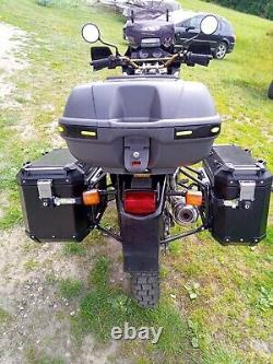 Honda XRV Africa Double Rd 07 / 07A Support Sacoche Aluminum Côté