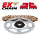 Honda Xrv 750 Africa Twin 90/92 Kit Chaine 16/46 Ek Chain / 3068347