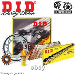 Kit De Transmission Chaîne Did Premium 16-49 Honda 650 Xrv 650 Africa Twin 88-90