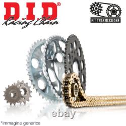 Kit De Transmission Chaîne Did Premium 16-49 Honda 650 Xrv 650 Africa Twin 88-90