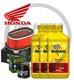 Kit Entretien Honda Xrv Africa Twin 750 Bardahl Filtre Huile Air & 10w40