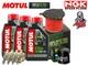 Kit/tagliando Honda Xrv Africa Twin 650 88 90 Motul 5100 10w40 Air Huile Bougies