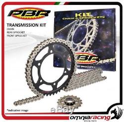 Kit chaine + couronne + pignon PBR EK Honda XRV750 AFRICA TWIN RD04 19901992