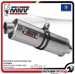 MIVV OVAL échappement homologué inox pour HONDA XRV750 AFRICA TWIN 1993