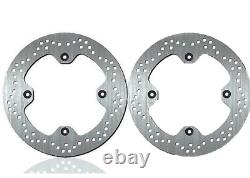 Paire Disques De Frein Avant NG Honda XRV 750 Africa Twin 1990-1993 Al 2000