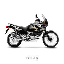 Pour Honda Africa Twin Xrv 750 1999 99 Pot D'chappement Leovince LV One Evo Sil