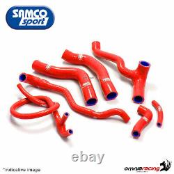 Samco kit durites de radiateur rouge Honda Africa Twin XRV750 RD04 L/M/N 1992