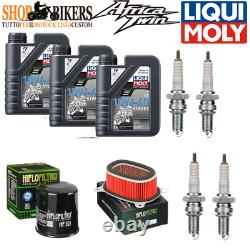 Set Entretien Honda XRV 750 Africa Twin Huile Liqui Moly Filtre à Air Bougies