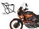 Sturzb&uuml;gel En Aluminium Pour Honda Xrv 750 Africa Twin Bj. 1993-2000 Noir Mat