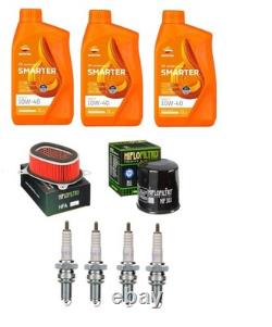 Tagliando Honda XRV/Africa/Twin/750 1994 Repsol 10W40 Aria Huile Bougies NGK