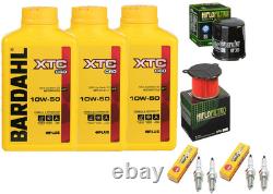 Tagliando Honda Xrv Africa Twin 750 Bardahl Xtc 10W50 Filtre Huile Air Bougies