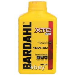 Tagliando Honda Xrv Africa Twin 750 Bardahl Xtc 10W50 Filtre Huile Air Bougies