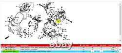 Telaietto Carene Anteriori Originale Honda Africa Twin 750 1990 1991 1992