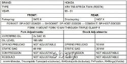 Touratech Progressive Ressorts pour Fork Et Strut Honda XRV750 Africa Double Rd