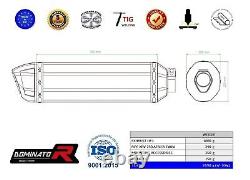XRV 750 AFRICA TWIN RD07 1993 1995 Pot d'échappement Silencieux HP1 DOMINATOR